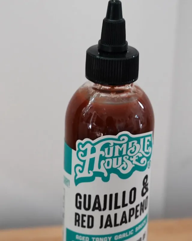Humble House Guajillo and Red Jalapeño sauce bottle